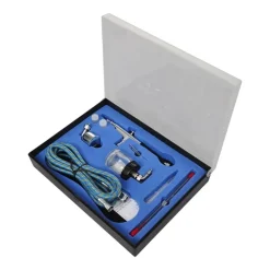 Airbrush Compressorset met 2 pistolen