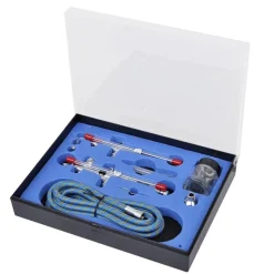 Airbrush set met 2 pistolen