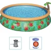 Bestway Fast Set Zwembadset Paradise Palms opblaasbaar 457x84 cm