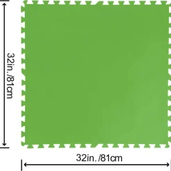 Bestway Flowclear Bodembeschermers 9 st 5,47 m² groen