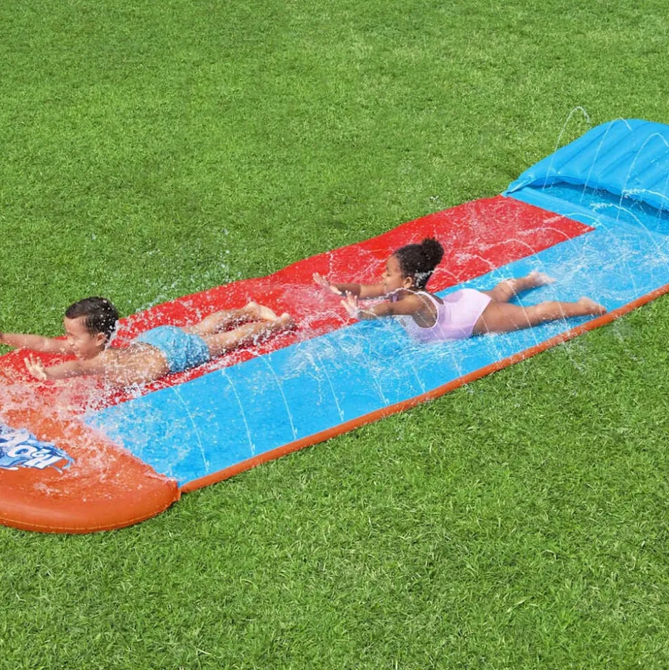 Bestway H2OGO Waterglijbaan Tsunami Splash Ramp Double Slide