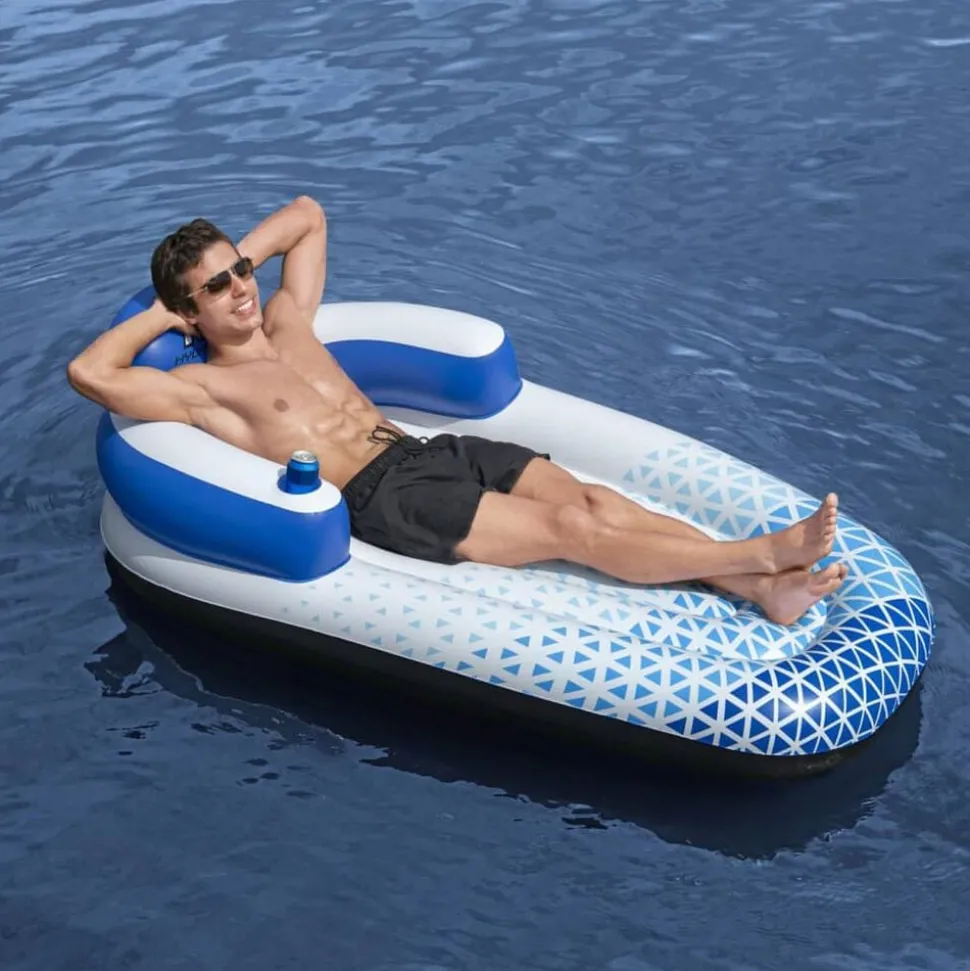 Bestway Hydro-Force Drijfbed 183x97 cm blauw