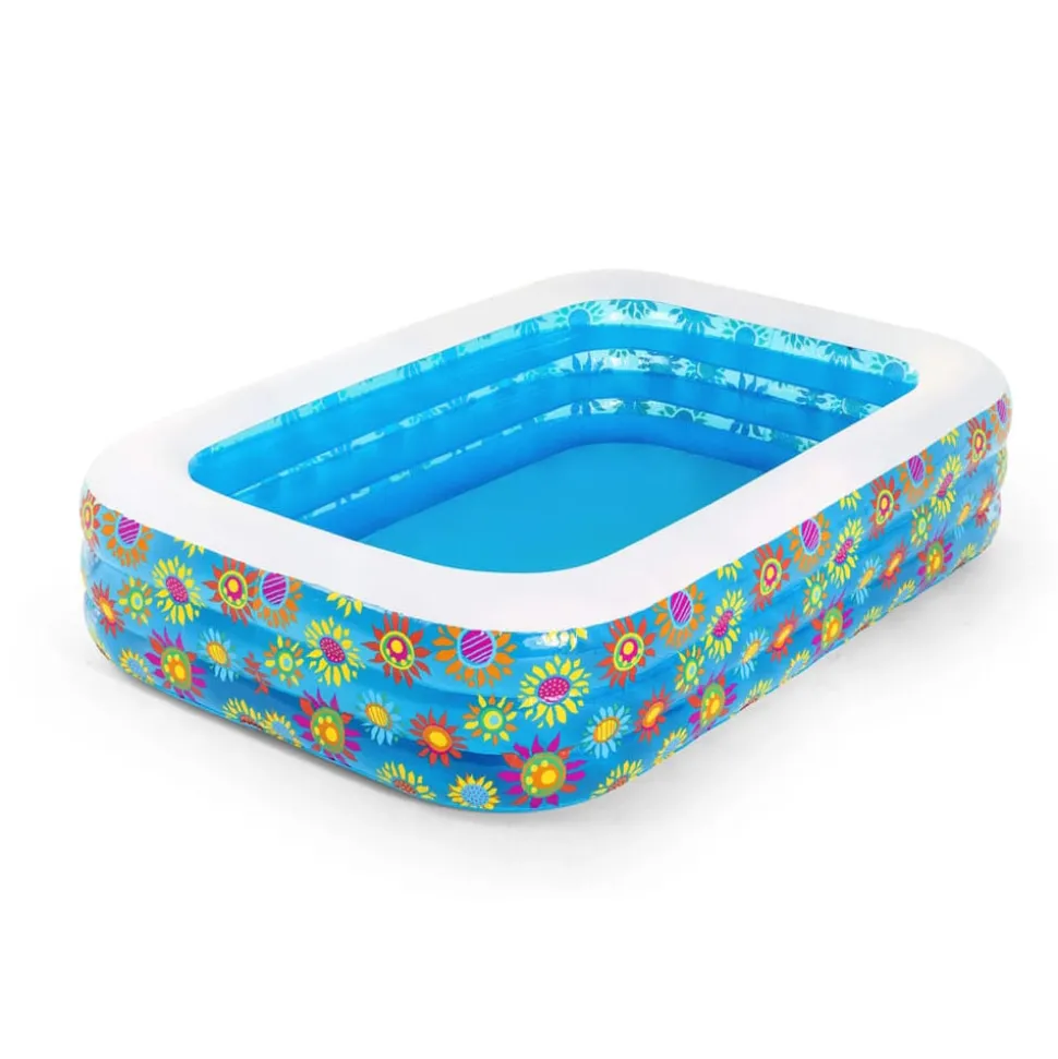 Bestway Kinderzwembad opblaasbaar 229x152x56 cm blauw