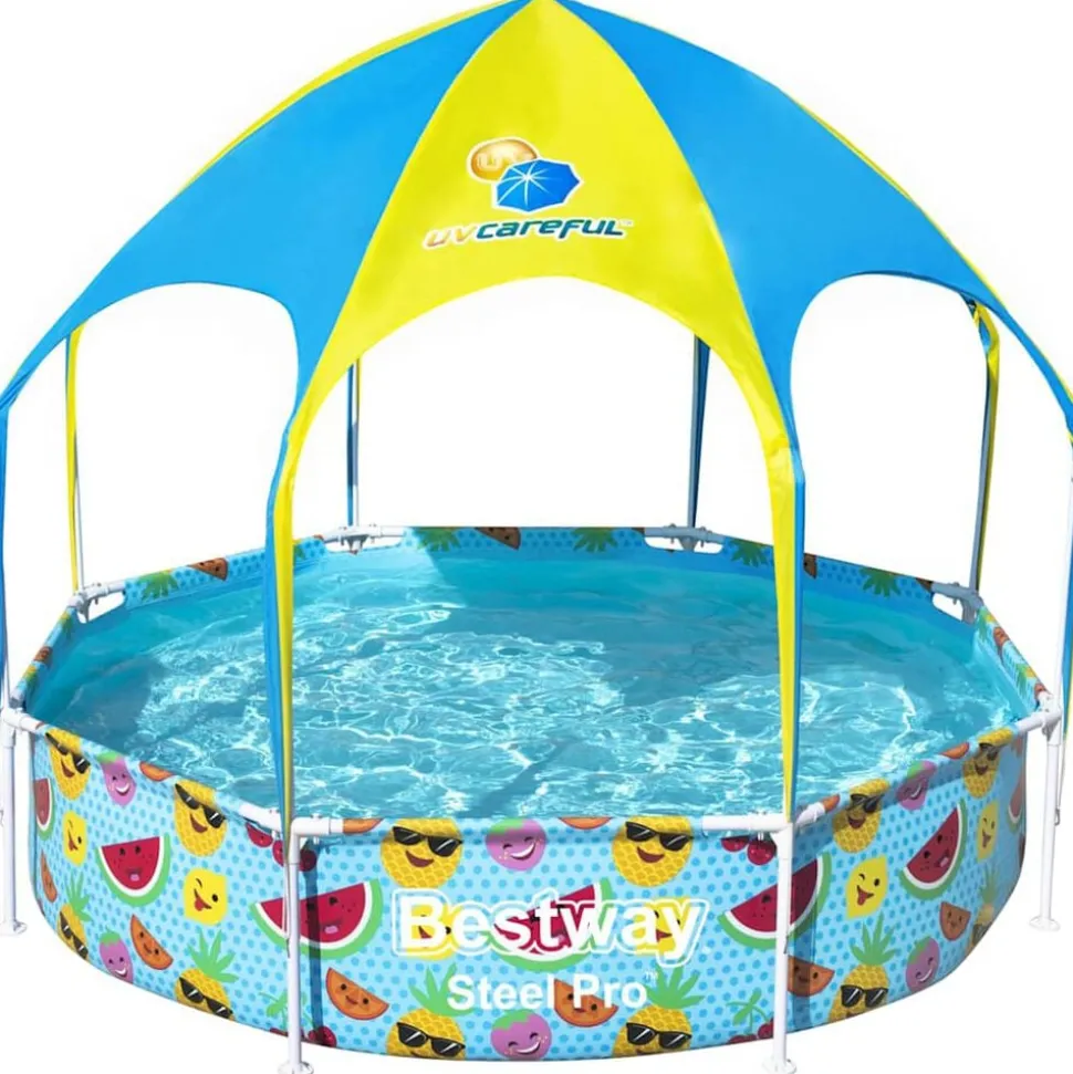 Bestway Kinderzwembad Steel Pro UV Careful bovengronds 244x51 cm
