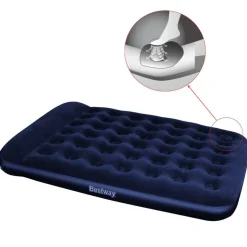 Bestway Luchtbed met ingebouwde voetpomp 203x152x28 cm