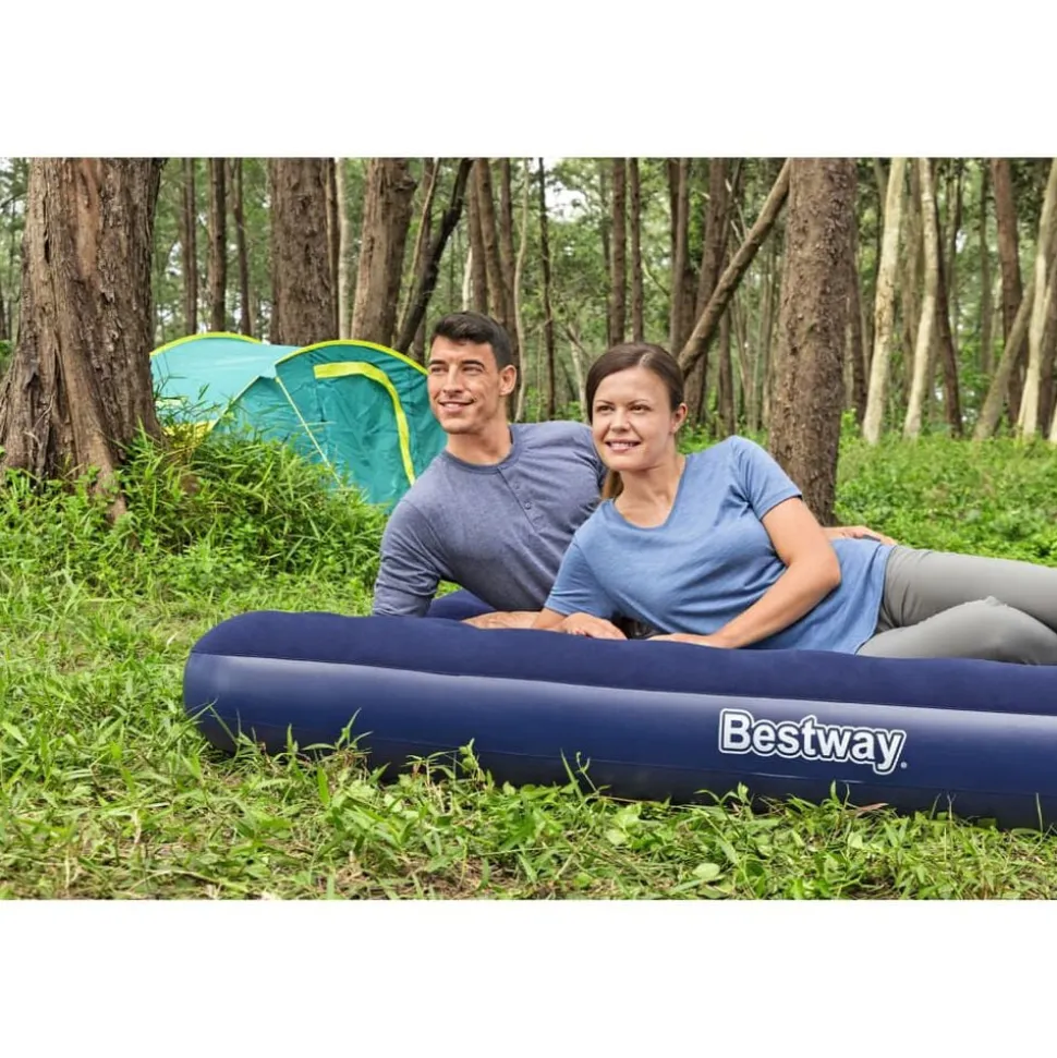 Bestway Luchtbed opblaasbaar 203x183x22 cm 67004