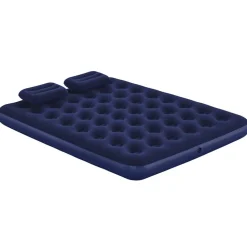 Bestway Luchtbed opblaasbaar met kussen en pomp 203x152x22 cm 67374