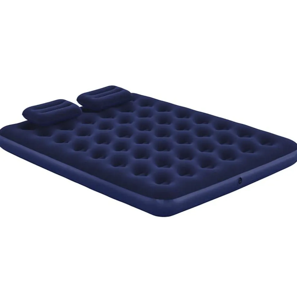 Bestway Luchtbed opblaasbaar met kussen en pomp 203x152x22 cm 67374