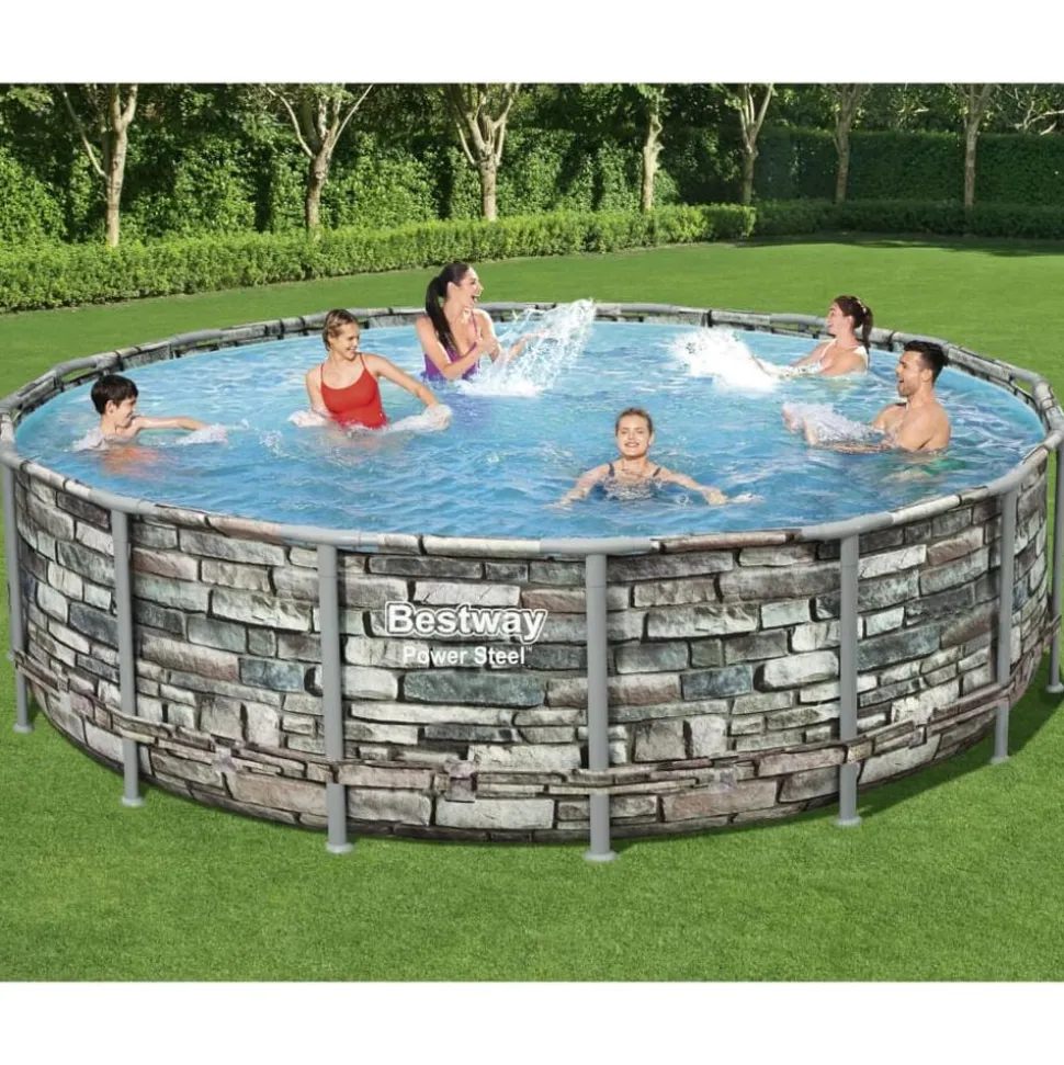 Bestway Power Steel Zwembadset 488x122 cm