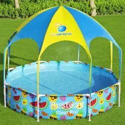 Bestway Steel Pro Kinderzwembad uv Careful bovengronds 244x51 cm