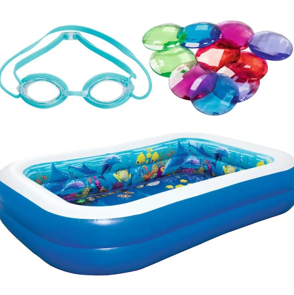 Bestway Zwembad opblaasbaar onderwateravontuur 54177