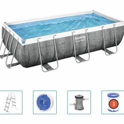 Bestway Zwembadset Power Steel 404x201x100 cm