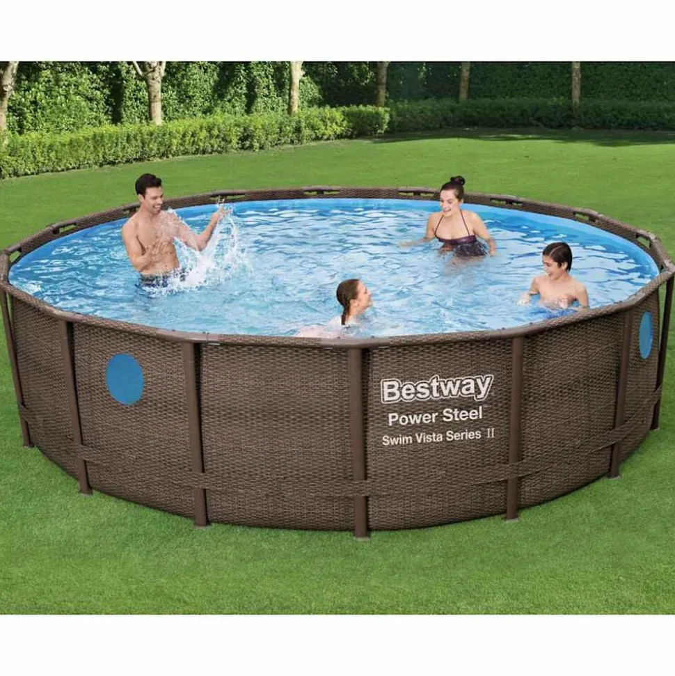 Bestway Zwembadset Power Steel 488x122 cm