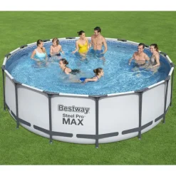 Bestway Zwembadset Steel Pro MAX rond 457x122 cm