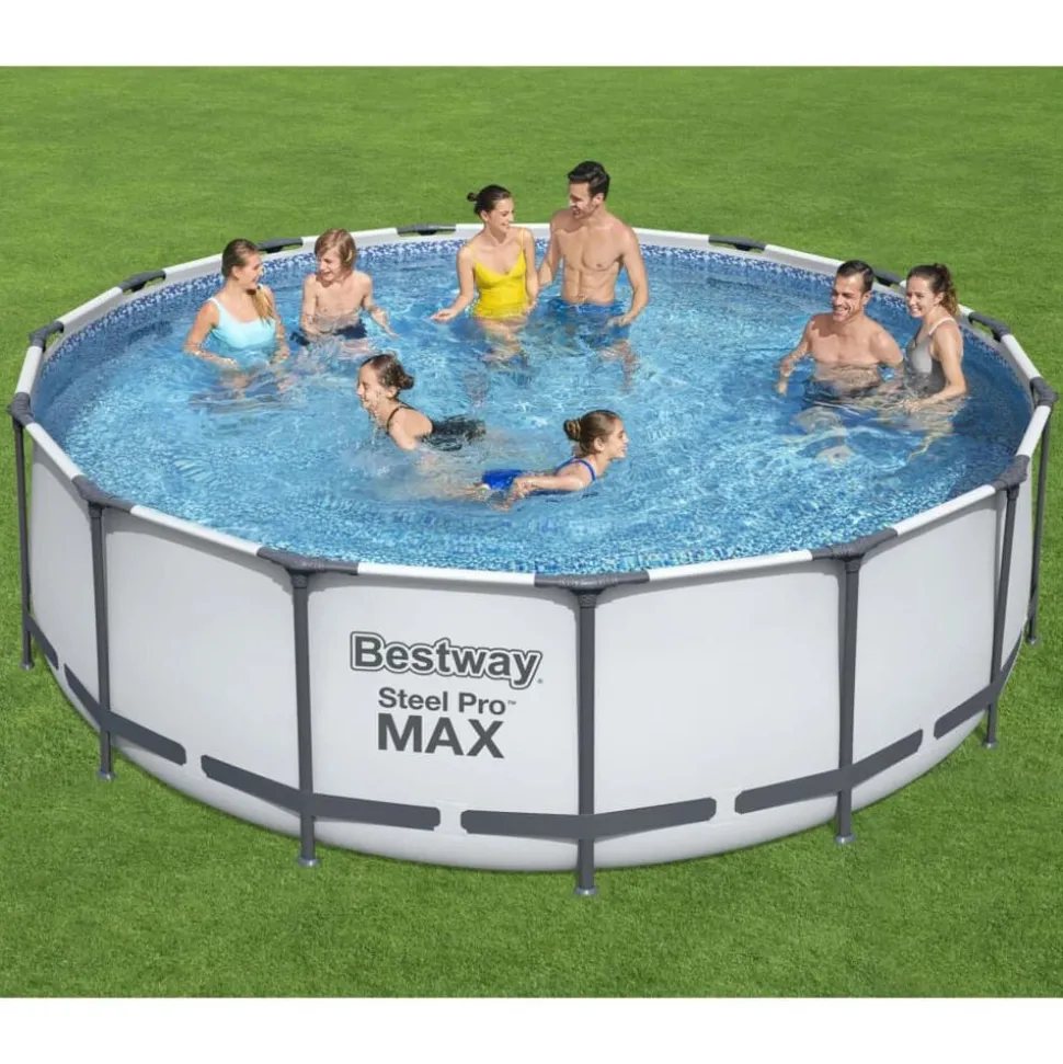 Bestway Zwembadset Steel Pro MAX rond 457x122 cm