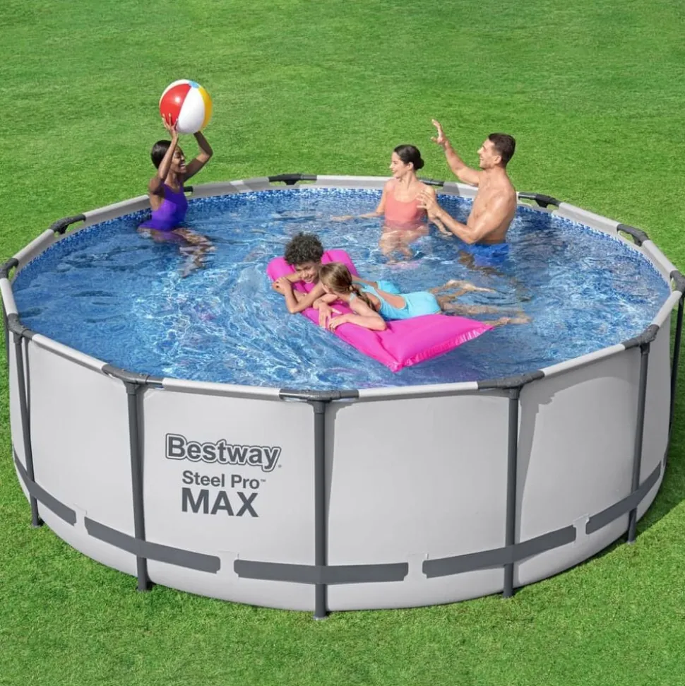 Bestway Zwembadset Steel Pro MAX rond 396x122 cm