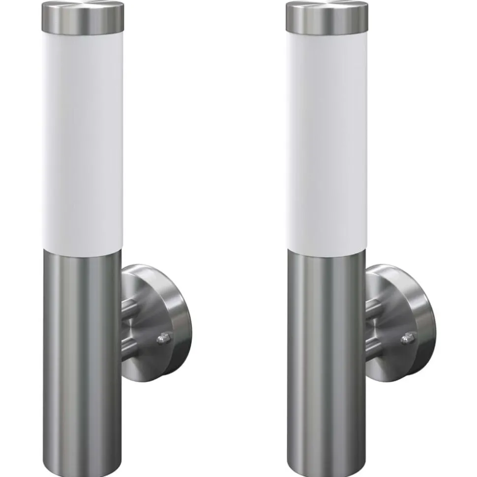 Buitenlamp RVS Savona (2 stuks)