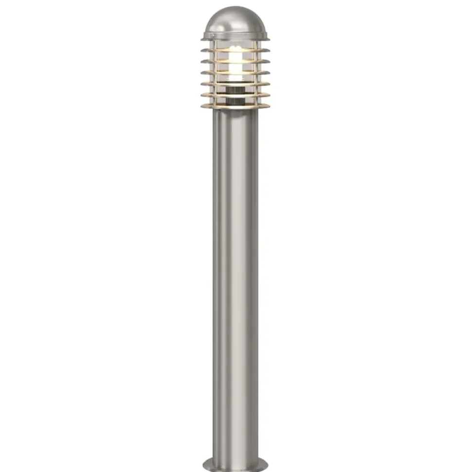 Cilindervormige RVS LED tuinlamp