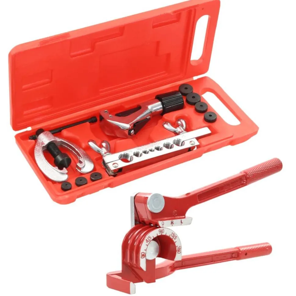 Felsgereedschap met buizenbuiger set