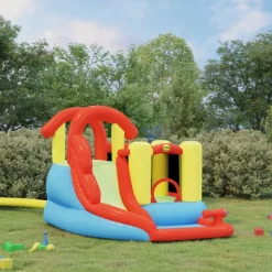 Happy Hop Springkasteel met glijbaan en plonsbad 280x319x211 cm