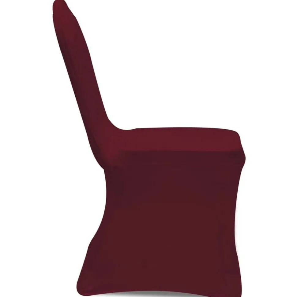 Hoes voor stoelen 50 stuks (wijnrood)