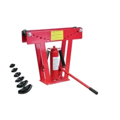 Hydraulische pijpenbuiger 12-ton met 6 mallen