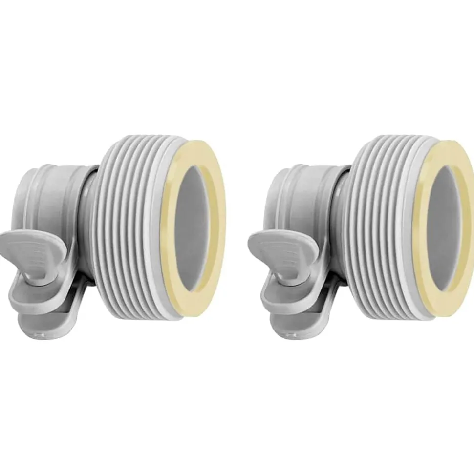Intex Adapters B 2 st voor slangen 32 mm naar 38 mm