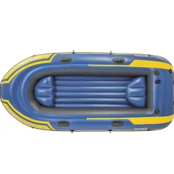 Intex Challenger 3 Opblaasboot met roeispanen en pomp 68370NP