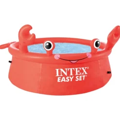 INTEX Easy Set Zwembad Happy Crab opblaasbaar 183x51 cm
