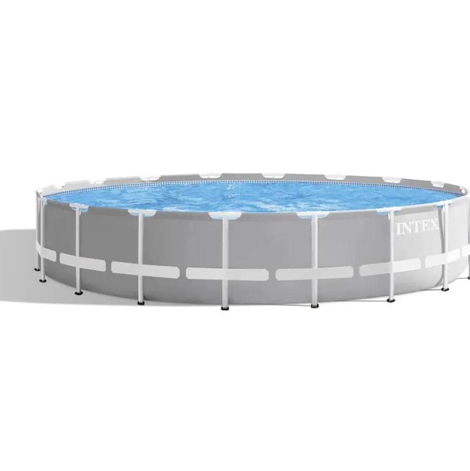 Intex Framezwembadset rond Prism Frame 549x122 cm 26732GN