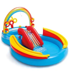 Intex Opblaaszwembad Rainbow Ring Play Center 297x193x135 cm 57453NP