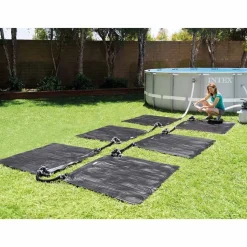 Intex Verwarmingsmat solar 1,2x1,2 m PVC zwart 28685