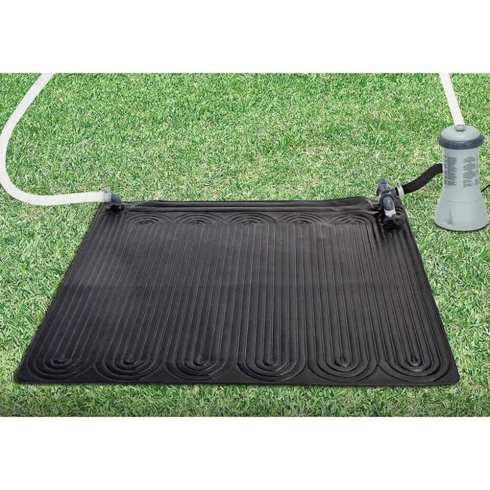 Intex Verwarmingsmat solar 1,2x1,2 m PVC zwart 28685