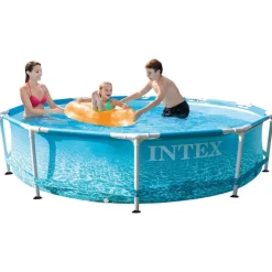 Intex Zwembad Beachside Metal Frame 305x76 cm