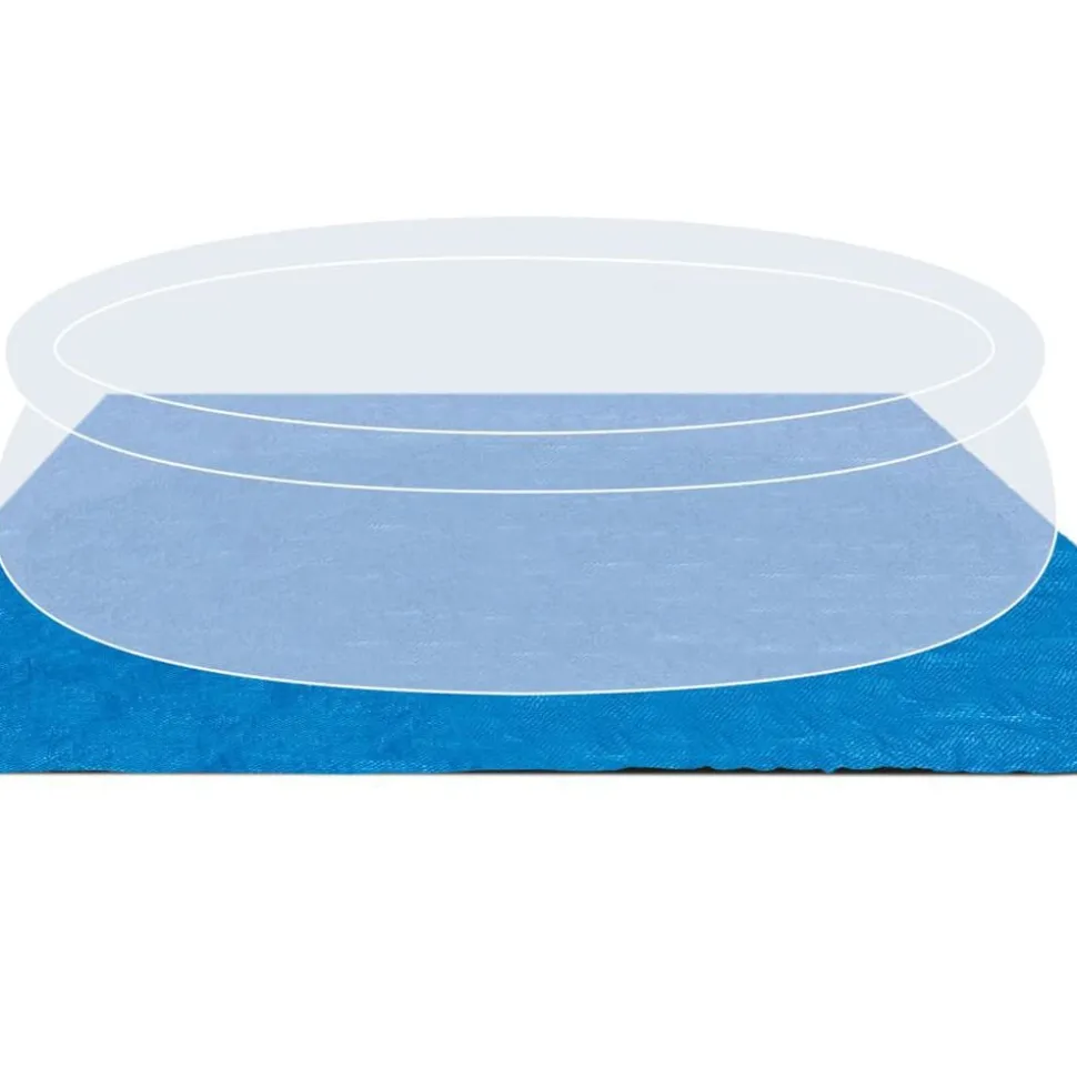 Intex Zwembad grondzeil vierkant 472x472 cm 28048