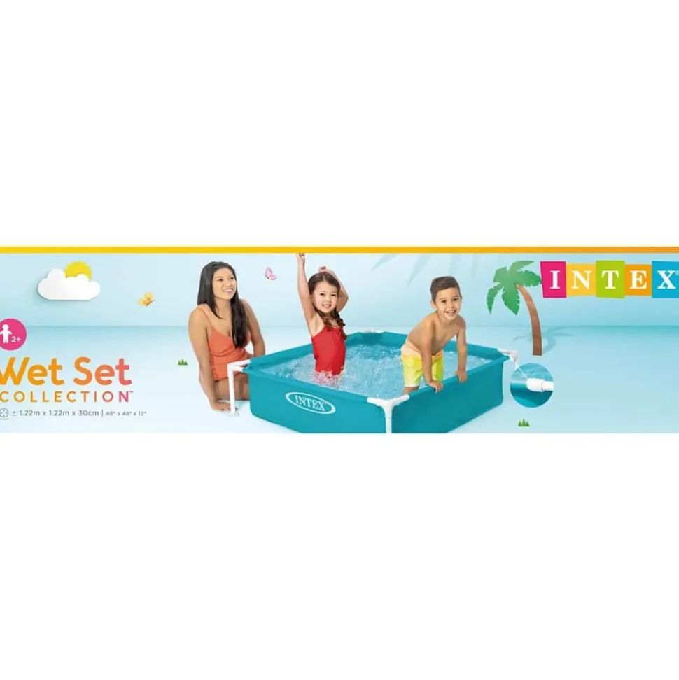 Intex Zwembad Mini Frame 122x122x30 cm 57173NP