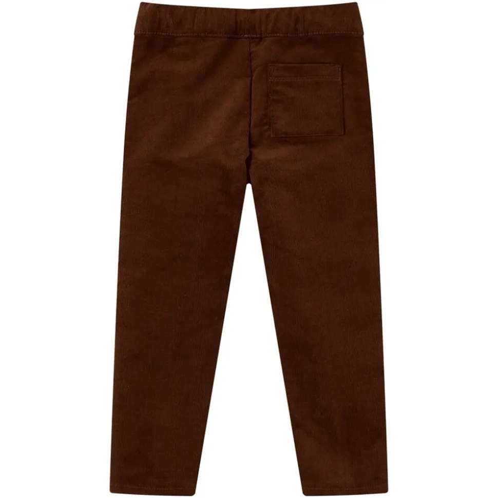 Kinderbroek 92 cognackleurig