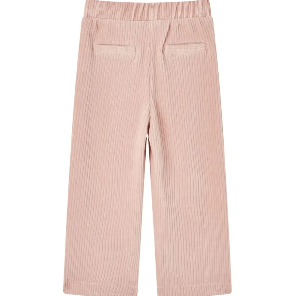 Kinderbroek 104 ribfluweel Lichtroze