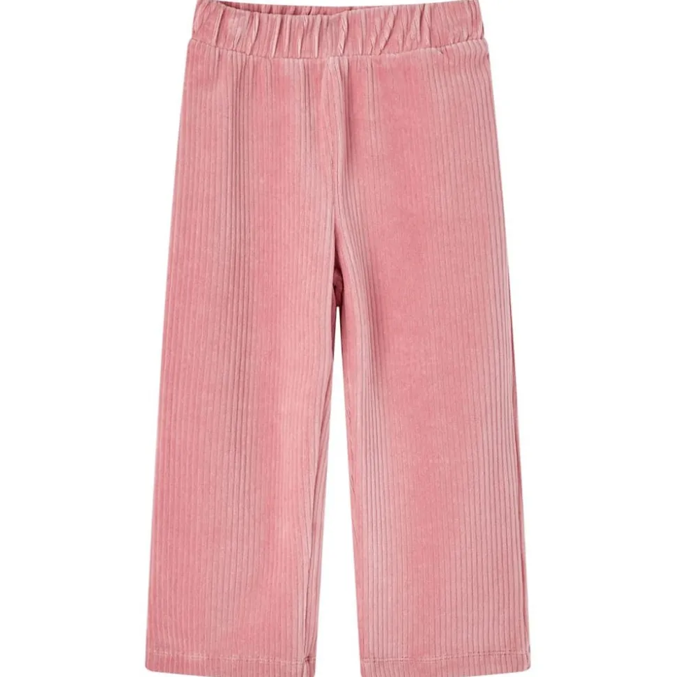 Kinderbroek 116 ribfluweel Lichtroze