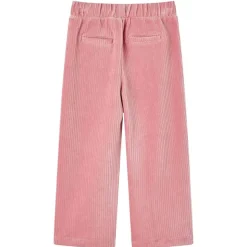 Kinderbroek 116 ribfluweel Lichtroze