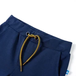 Kinderbroek met trekkoord 92 marineblauw