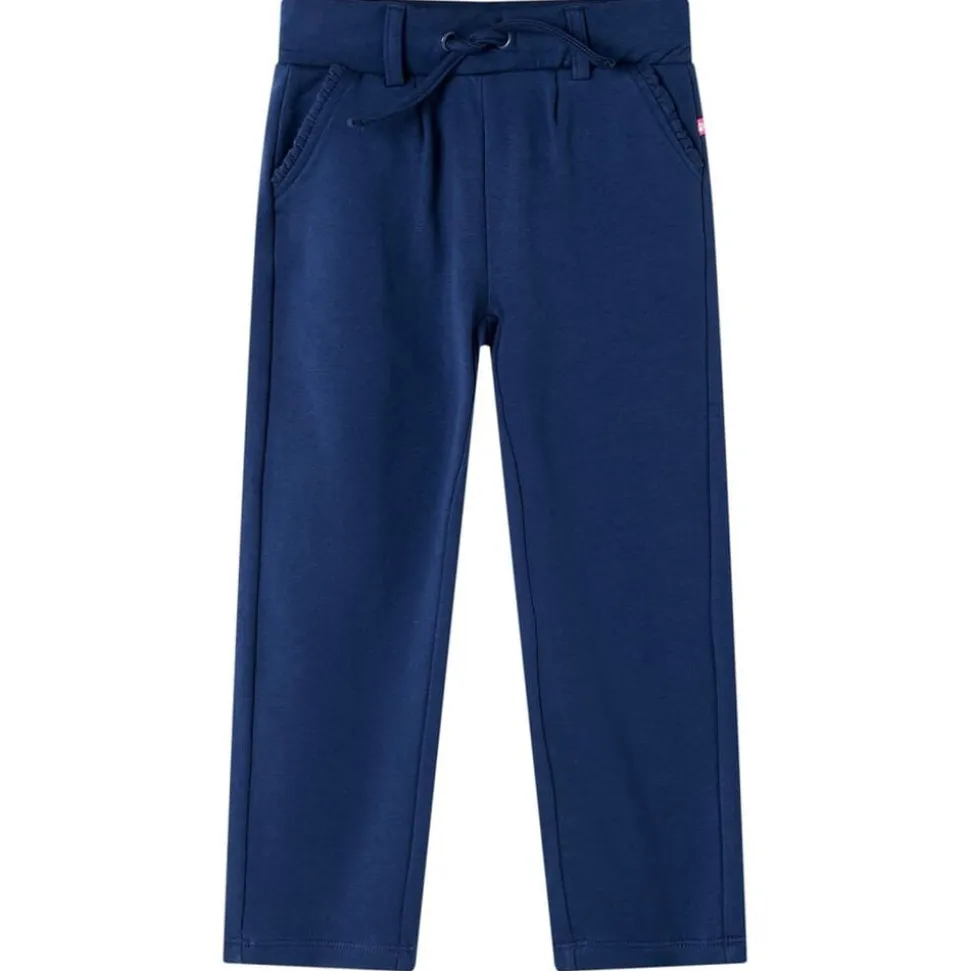 Kinderbroek met trekkoord 92 marineblauw