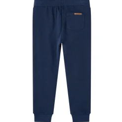 Kinderjoggingbroek 92 gemêleerd marineblauw