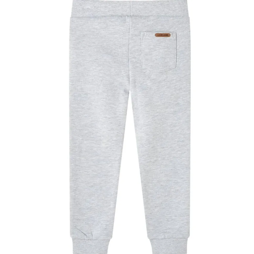 Kinderjoggingbroek 92 gemêleerd grijs
