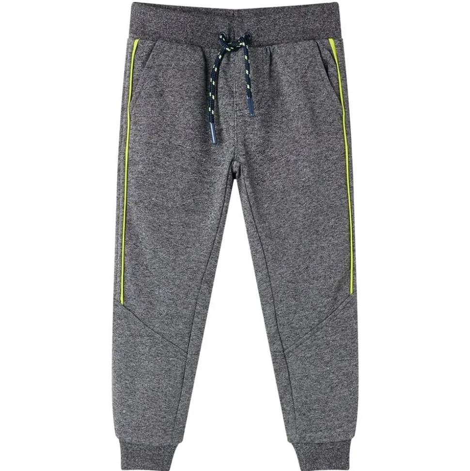Kinderjoggingbroek 104 gemêleerd grijs