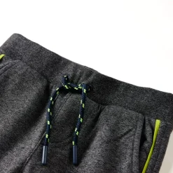 Kinderjoggingbroek 104 gemêleerd grijs