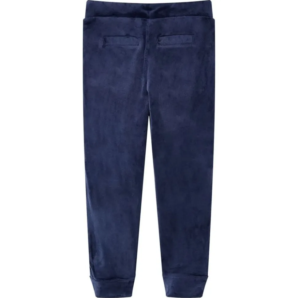 Kinderjoggingbroek 104 marineblauw