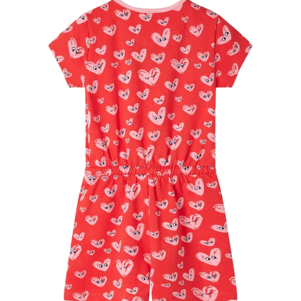 Kinderjumpsuit 104 rood