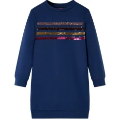 Kinderjurk 92 marineblauw