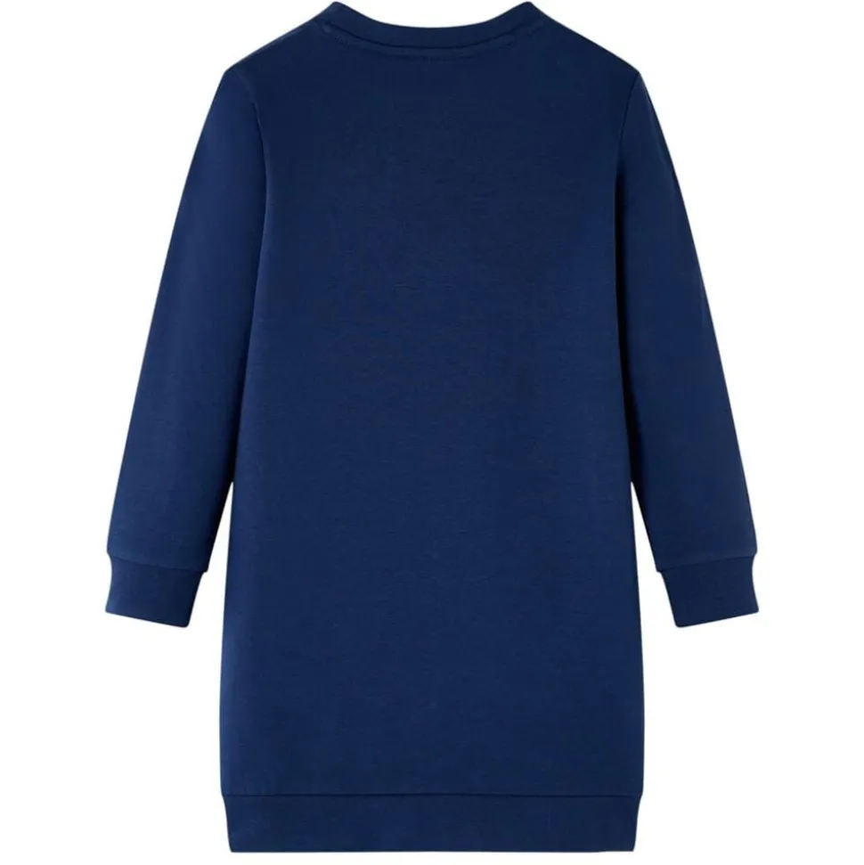 Kinderjurk 92 marineblauw